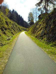 Alte Bahntrasse oberhalb von Züschen