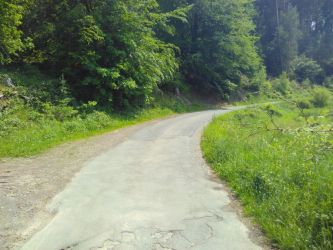 Beginn der Strecke in Oberrosphe